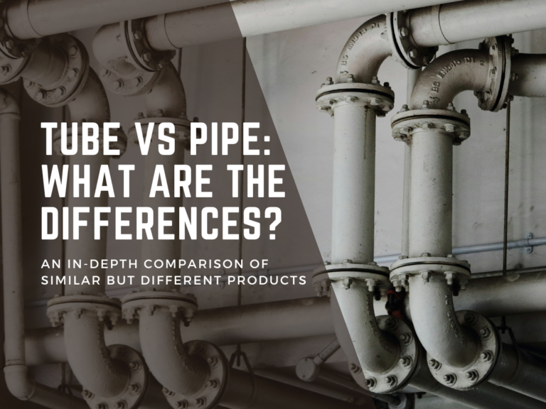 tube vs pipe differences explained